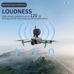STARTRC Drone Megaphone Wireless Portable Speaker 3KM Control for DJI Mavic / Air / Mini Series, 3KM Control