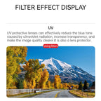 For DJI Air 3S STARTRC 6 in 1 ND8 ND16 ND32 ND64 UV CPL Lens Filter, ND8 ND16 ND32 ND64 UV CPL