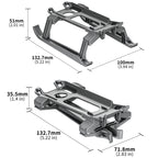 For DJI Air 3S / 3 STARTRC Folding Anti-fall Anti-dirt Heightened Landing Gear Training Rack