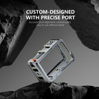 For DJI Osmo Action 5 Pro STARTRC Metal Cage Expansion Adapter Frame with Cold Shoe, For DJI Osmo Action 5 Pro