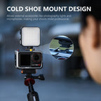 For DJI Osmo Action 5 Pro STARTRC Metal Cage Expansion Adapter Frame with Cold Shoe, For DJI Osmo Action 5 Pro