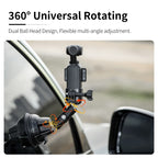 For DJI OSMO Pocket 3 STARTRC Suction Cup Holder Expansion Adapter Bracket, For DJI OSMO Pocket 3 Suction Cup Holder