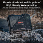 For DJI Osmo Action 5 Pro STARTRC Waterproof EVA ABS Dual-layer Suitcase Storage Box, For DJI Osmo Action 5 Pro