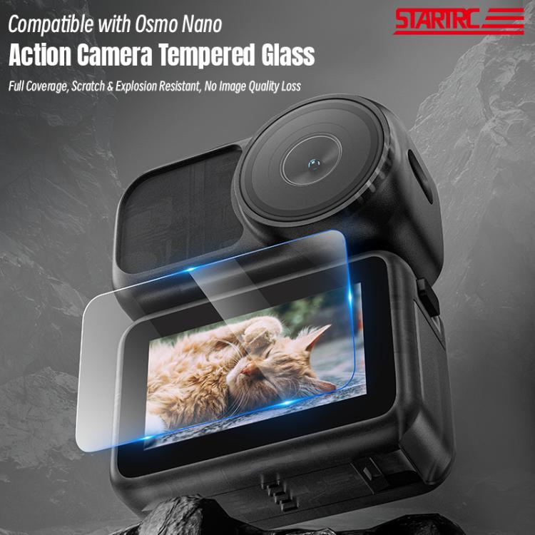 For DJI Osmo Nano STARTRC 2pcs Tempered Glass Film, For DJI Osmo Nano