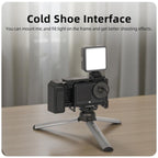 For DJI Action 6 Sunnylife 2-in-1 Detachable Protective Frame & Street Photography Handle Ergonomic Hand Grip Quick Release Shutter Handle, For DJI Action 6