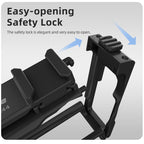 For DJI Action 6 Sunnylife 2-in-1 Detachable Protective Frame & Street Photography Handle Ergonomic Hand Grip Quick Release Shutter Handle, For DJI Action 6