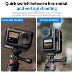 For DJI Osmo Action 5 Pro / 4 / 3 STARTRC L-shaped Magnetic Quick Release Bracket, For DJI Osmo Action 5 Pro / 4 / 3