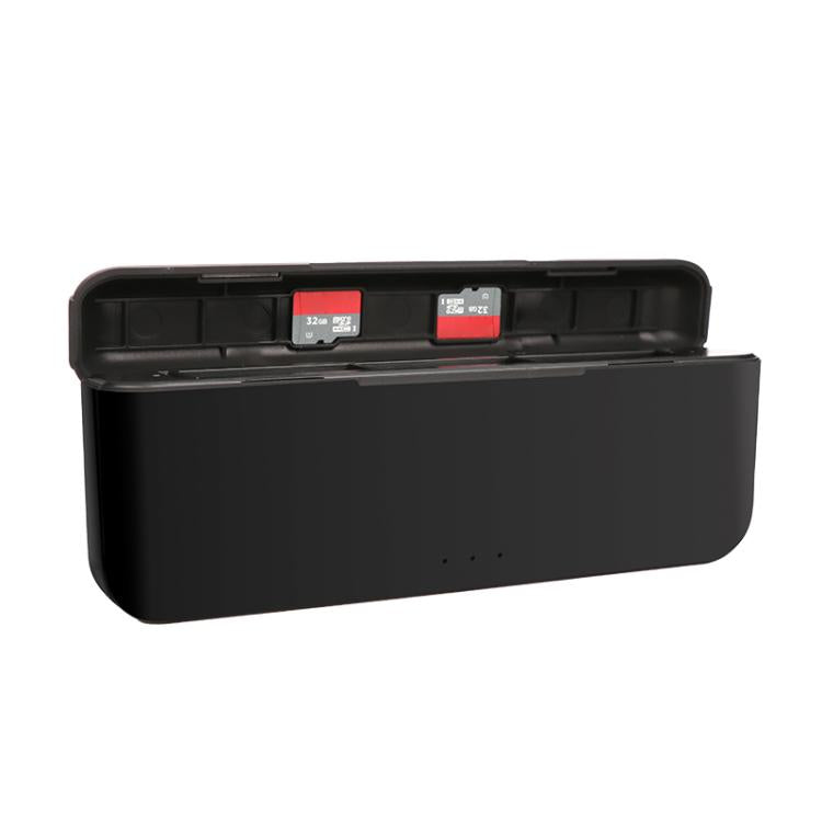 For DJI Osmo Action 5 Pro Multifunction Tri-Slot Batteries Charger Storage Box