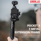 For DJI OSMO Pocket 3 STARTRC Metal Protection Frame Cage Expansion Adapter Bracket, For DJI OSMO Pocket 3 Metal Protection Frame