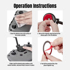 For DJI RC-N STARTRC Remote Controller Phone Magnetic Mount