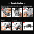 For DJI Mini 5 Pro STARTRC Night Navigation Searchlight LED Flashlight Rechargeable Refill Lighting Signal Light, For DJI Mini 5 Pro