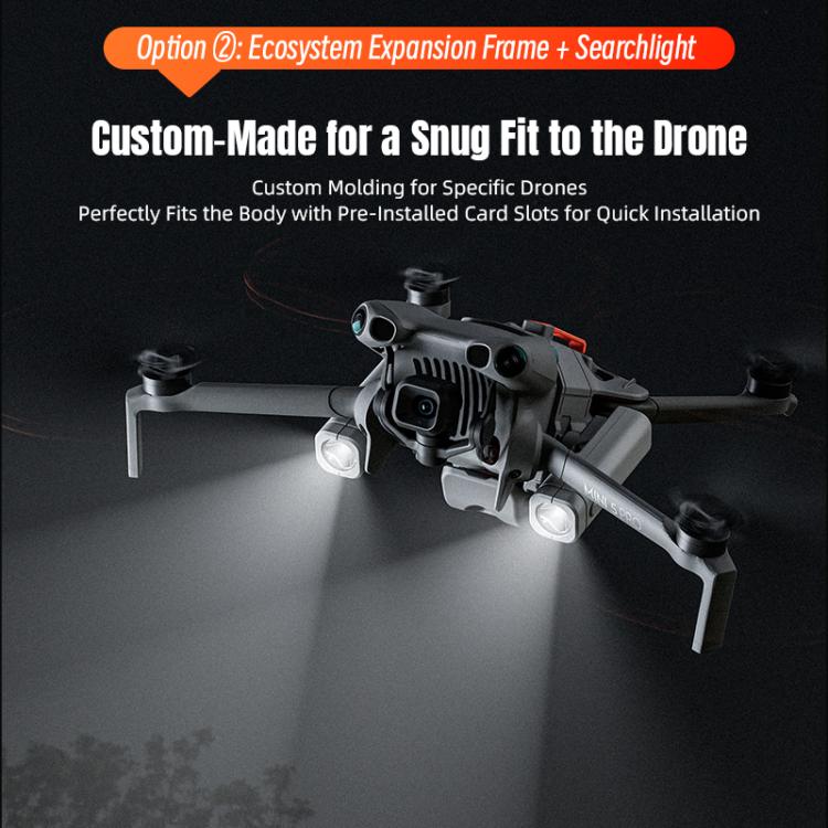 For DJI Mini 5 Pro STARTRC Night Navigation Searchlight LED Flashlight Rechargeable Refill Lighting Signal Light, For DJI Mini 5 Pro