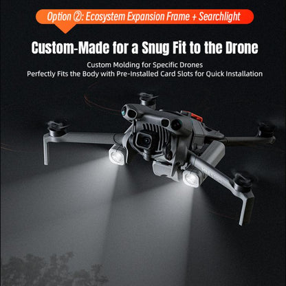 For DJI Mini 5 Pro STARTRC Night Navigation Searchlight LED Flashlight Rechargeable Refill Lighting Signal Light, For DJI Mini 5 Pro