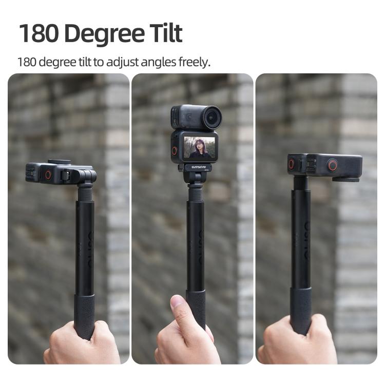 For DJI Osmo 360 Sunnylife Dual-Direction Magnetic Quick Release Adapter Mount, AD109 For DJI Osmo 360