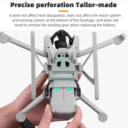 For DJI Mini 3 / 3 Pro BRDRC Folding Heightened Landing Gear Training Rack, For DJI Mini 3 / 3 Pro
