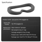 For DJI FPV Goggles V2  BRDRC Flying Glasses Protector Eyecups, For DJI FPV Goggles V2