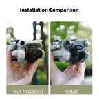 For DJI Mini 4 Pro BRDRC Lens Protective Cover Gimbal Cover, For DJI Mini 4 Pro