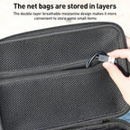 For DJI Osmo Action 5 Pro / 4 / 3 Camera and Accessories PU Storage Bag
