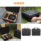 For DJI Avata Sunnylife AQX-6-U Upgraded Waterproof Shockproof Safety Carry Case Storage Bag, AQX-6-U