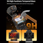 For DJI Osmo Pocket 3 Sunnylife Lens Screen Protector AR Anti-reflection Tempered Glass Film with Film Locator, Lens Screen Protector