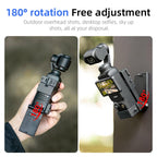For DJI Osmo Pocket 3 STARTRC Folding Magnetic Mount Base Fixed Bracket