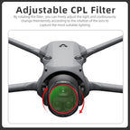 For DJI Mavic 4 Pro STARTRC CPL Lens Filter, CPL