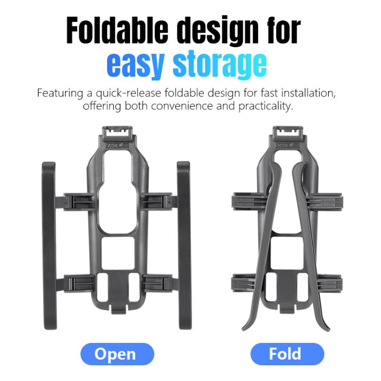 For DJI Mavic 4 Pro STARTRC Sled Anti-fall Anti-dirt Heightened Landing Gear Training Rack, For DJI Mavic 4 Pro