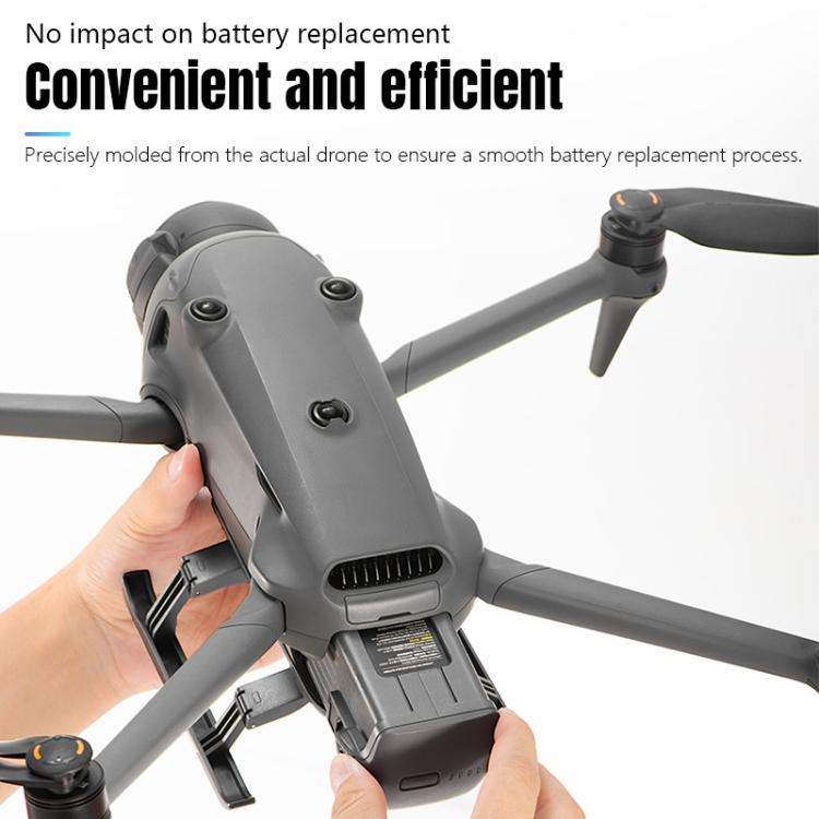 For DJI Mavic 4 Pro STARTRC Sled Anti-fall Anti-dirt Heightened Landing Gear Training Rack, For DJI Mavic 4 Pro