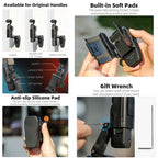 For DJI Osmo Pocket 3 Sunnylife Stretchable Backpack Clip Rotatable Magnetic Mount Action Camera Holder Vlog Mount, For DJI Osmo Pocket 3