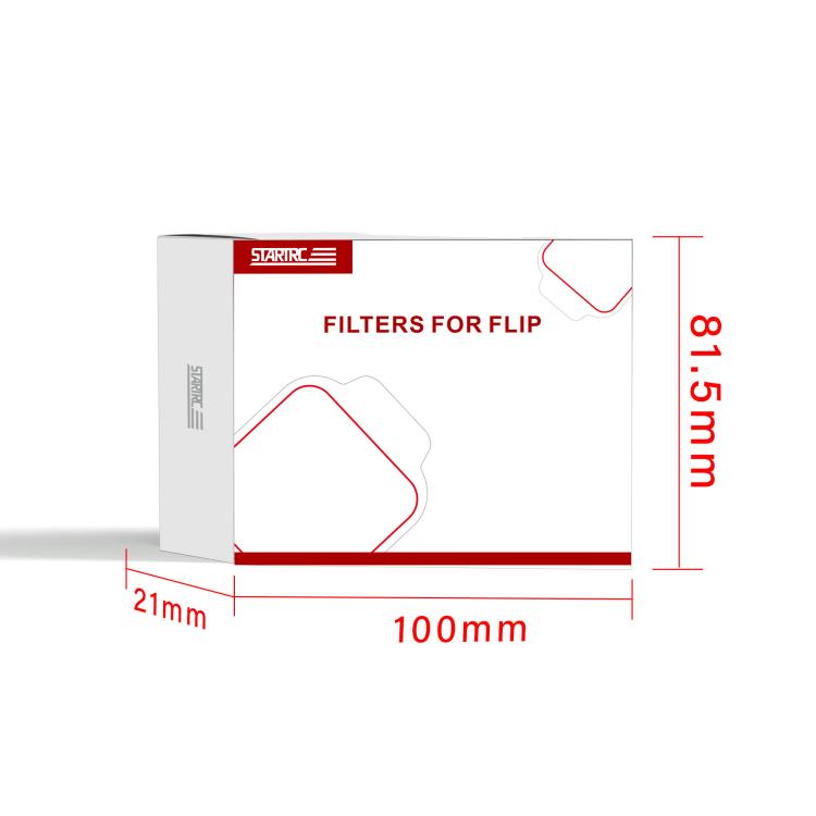 For DJI Flip STARTRC 6 in 1 ND16 ND32 ND64 ND128 CPL UV Lens Filter, 6 in 1