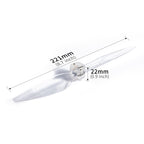 For DJI Air 3 STARTRC 2 Pairs Color LED Flash Lamp Low Noise Propellers, For DJI Air 3