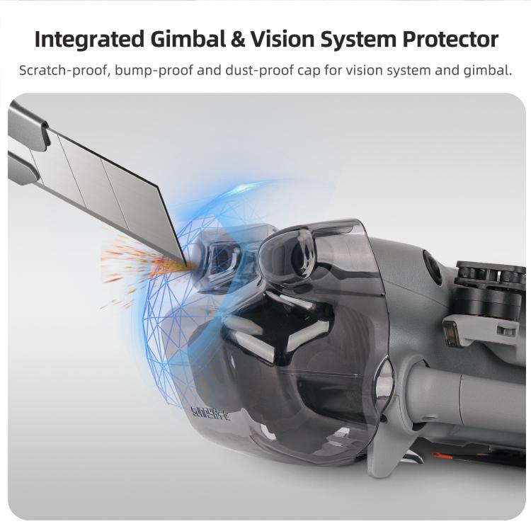For DJI Mini 5 Pro Sunnylife Integrated Gimbal Protector Cover Transparent Lens Cap Vision System Protector, For DJI Mini 5 Pro