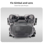 For DJI Mini 5 Pro Sunnylife Integrated Gimbal Protector Cover Transparent Lens Cap Vision System Protector, For DJI Mini 5 Pro