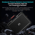 For DJI Flip STARTRC Waterproof ABS Suitcase Storage Box, ForDJI Flip