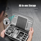 For DJI Osmo 360 STARTRC Full Kit Portable Handbag Shoulder PU Storage Bag, For DJI Osmo 360 PU