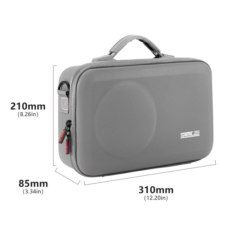 For DJI Osmo 360 STARTRC Full Kit Portable Handbag Shoulder PU Storage Bag, For DJI Osmo 360 PU