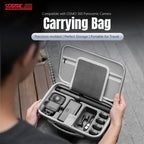For DJI Osmo 360 STARTRC Full Kit Portable Handbag Shoulder PU Storage Bag, For DJI Osmo 360 PU