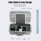 For DJI Osmo 360 STARTRC Full Kit Portable Handbag Shoulder PU Storage Bag, For DJI Osmo 360 PU