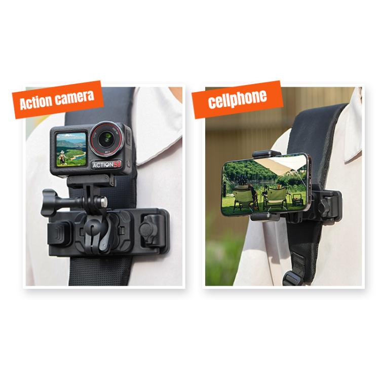 STARTRC Magnetic  Backpack Clip Mount for DJI Osmo 360 / GoPro Action Cameras, Magnetic Backpack Clip