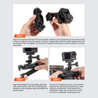 STARTRC Magnetic  Backpack Clip Mount for DJI Osmo 360 / GoPro Action Cameras, Magnetic Backpack Clip