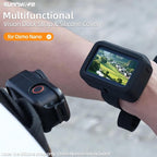 For DJI Osmo Nano Sunnylife Vision Dock Strap Wristband Expansion Band Silicone Protective Cover Bicycle Strap Cat Collar, For DJI Osmo Nano Vision Dock Cover