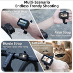 For DJI Osmo Nano Sunnylife Vision Dock Strap Wristband Expansion Band Silicone Protective Cover Bicycle Strap Cat Collar, For DJI Osmo Nano Vision Dock Cover