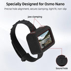 For DJI Osmo Nano Sunnylife Vision Dock Strap Wristband Expansion Band Silicone Protective Cover Bicycle Strap Cat Collar, For DJI Osmo Nano Vision Dock Cover