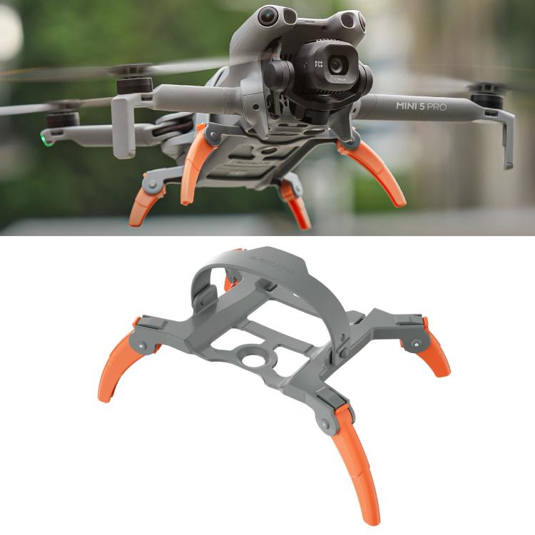 For DJI Mini 5 Pro Sunnylife Landing Gear Heightened Spider Gears Extensions Support Leg Protector, For DJI Mini 5 Pro