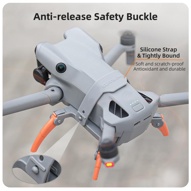 For DJI Mini 5 Pro Sunnylife Landing Gear Heightened Spider Gears Extensions Support Leg Protector, For DJI Mini 5 Pro
