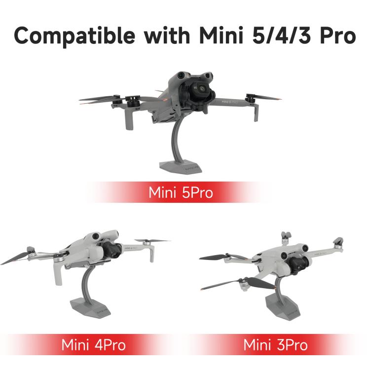 For DJI Mini 5 Pro / 4 Pro / 3 Pro Sunnylife Desktop Display Stand Drone Mount Exhibition Base Bracket, For DJI Mini 5 Pro / 4 Pro / 3 Pro