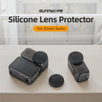 For DJI Osmo 360 Sunnylife Silicone Lens Cover Scratch-Proof Camera Cover Protector Protective Lens Guard Protector, For DJI Osmo 360