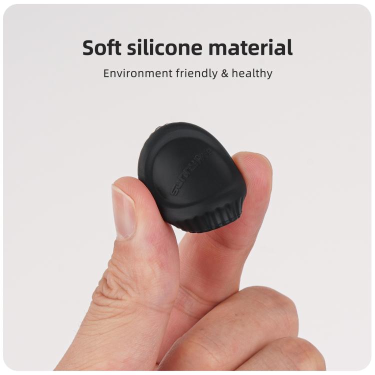 For DJI Osmo 360 Sunnylife Silicone Lens Cover Scratch-Proof Camera Cover Protector Protective Lens Guard Protector, For DJI Osmo 360