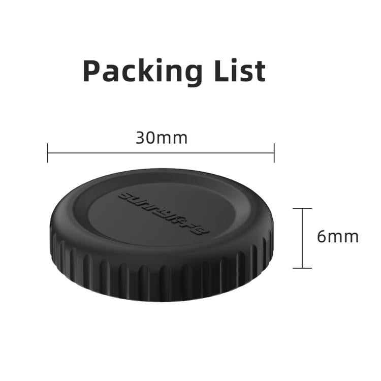 For DJI Osmo 360 Sunnylife Silicone Lens Cover Scratch-Proof Camera Cover Protector Protective Lens Guard Protector, For DJI Osmo 360
