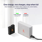 For DJI Osmo Action 5 Pro / 4 / 3 Battery Charger Box Dual-Slot Batteries Charger